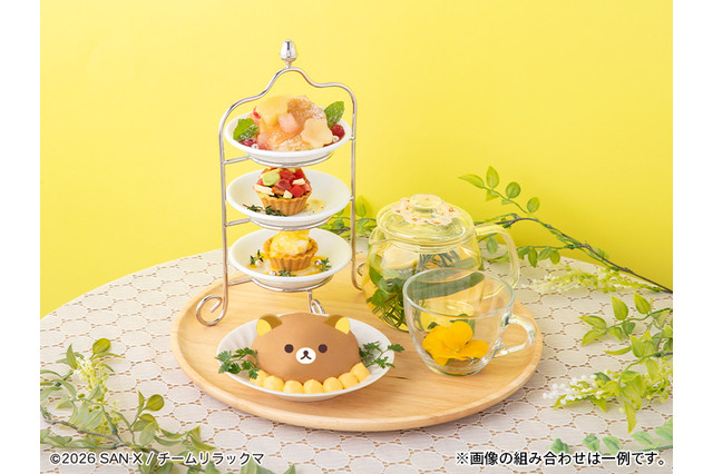 アニメ「リラックマ」のテーマカフェが開催！ 新キャラ・アワワネコ＆よびーも仲間入りしたグッズやメニューが展開♪ 画像