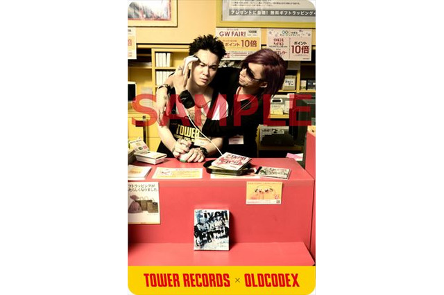 OLDCODEXとタワーレコードが“13大コラボ”　カフェやライヴペインティングも 画像