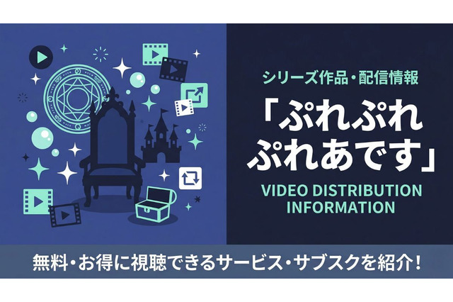 「ぷれぷれぷれあです」はどこで見れる？劇場版・逃亡編も紹介 画像