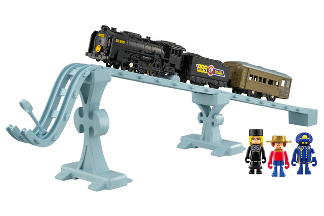 「銀河鉄道999」がプラレールで発車！ メーテル、鉄郎、車掌のプラキッズも付属☆ こだわり満載 画像