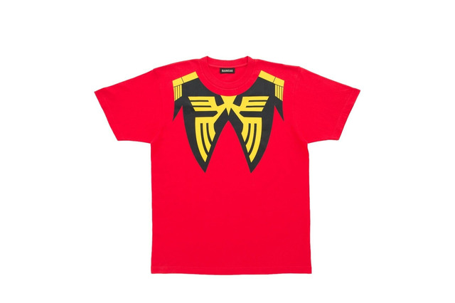 “ご覧の通り軍人だ”「ガンダム」アムロやシャアのなりきりTシャツが登場！あとは仮面さえあればあの“赤い彗星”になれる……！ 画像