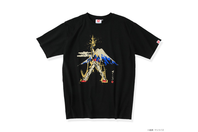 「ガンダム」富士山をバックにラストシューテイング―！ 筆絵タッチの静岡限定グッズが登場 画像