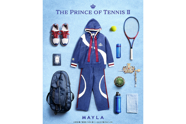 「テニプリ」青学や氷帝など各校をイメージ！スポーツジャージを思わせる「MAYLA」ラウンジウェアが登場 画像
