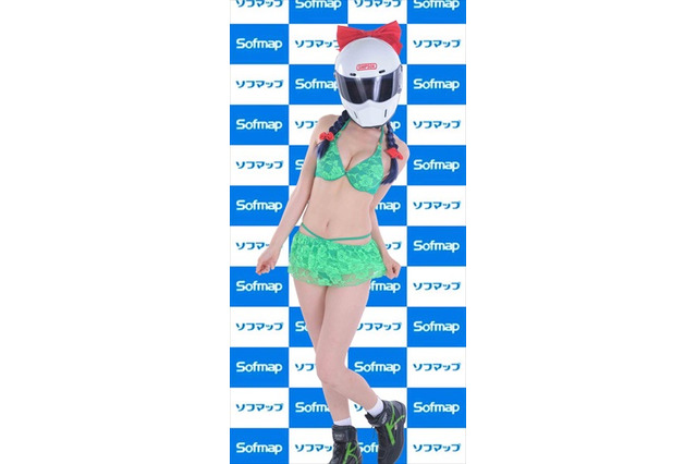 「ばくおん!!」“来夢先輩”撮影会　ソフマップでセクシーな水着ショット公開 画像