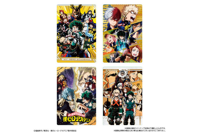 「ヒロアカ」箔押し仕様の歴代キービジュアルなど全36種！カード付きソフトクッキー登場 画像
