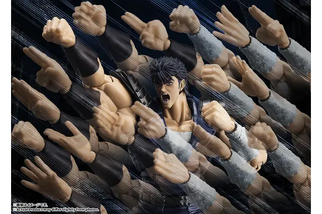 あたたたーッ!!「北斗の拳」北斗百裂拳が再現できる!? ケンシロウのアクションが楽しめる最新フィギュアが登場 画像