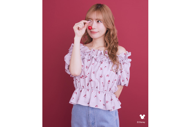 ミニー×さくらんぼの大人かわいい雰囲気にキュン♪ インフルエンサー・あいにゃんプロデュース「Areeam」アパレル登場 画像