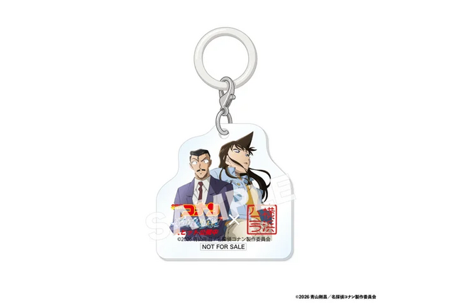 「名探偵コナン ハイウェイの堕天使」世良、小五郎&蘭のアクリルチャームがもらえる！ 横浜バニラのコラボパッケージ、ショッパーもおしゃれ♪ 画像