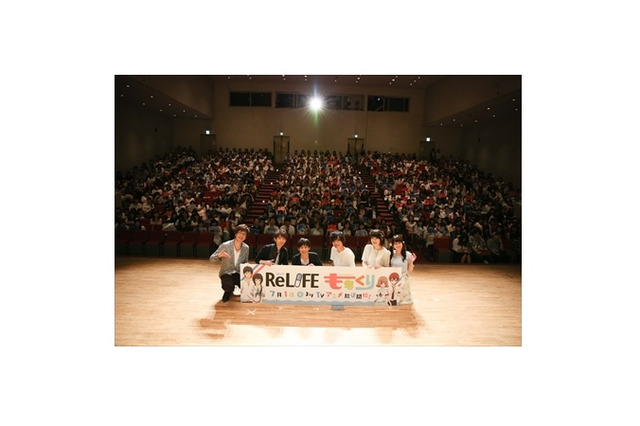 小野賢章・木村良平が胸キュン仕草を実演「ReLIFE」×「ももくり」アニメ合同上映イベントレポ 画像