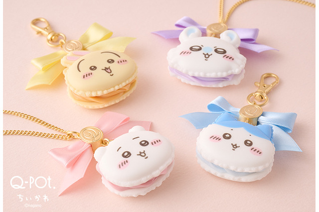 「ちいかわ」ハチワレ、うさぎ、モモンガたちがスイーツアクセサリーに!? 宝石みたいにキュート☆【Q-pot.】 画像