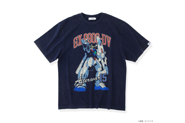 “俺の声が聞こえるか！”「ガンダムX」Xディバイダー＆ヴァサーゴの古着風Tシャツが登場！フェード感がおしゃれ♪ 画像