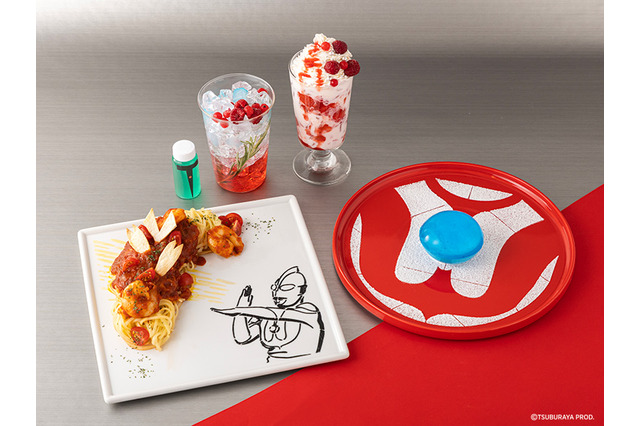 「ウルトラマン」がパスタに！カラータイマーがゼリーに!? テーマカフェが池袋に期間限定オープン☆ 画像