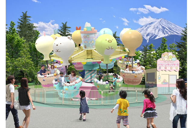 サンエックスキャラが大集合☆「サンエックス パラダイス」富士急ハイランドに8月1日開業！リラックマ＆すみっコぐらしの新アトラクション登場 画像