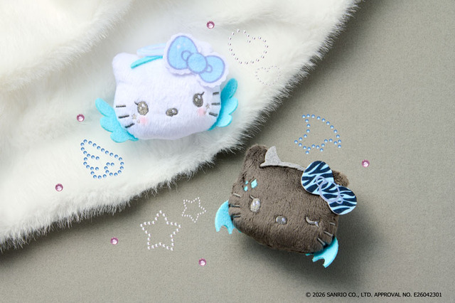 「サンリオ」Angel×Devil、2つの魅力をあわせ持つハローキティがキュート♪ ローソンオリジナルグッズ登場 画像