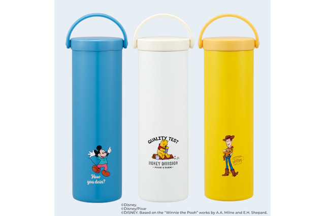 ミッキー＆プーさん＆ウッディの「保冷ケース付き氷のう」登場！ 真空断熱構造で冷たさ長持ち♪ 画像