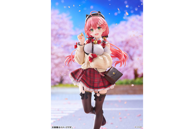 “にゃっはろ～！”「ホロライブ」さくらみこの私服衣装フィギュアが登場！ キュートなデートスタイルの“みこち”にキュン♪ 画像