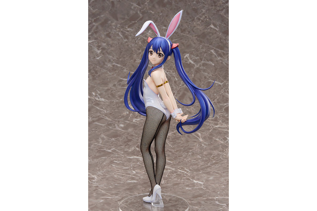 白バニー姿が可愛らしい♪ 「FAIRY TAIL」ウェンディがキュートなバニースーツ姿で立体化！ 可愛らしいポージングにも注目 画像