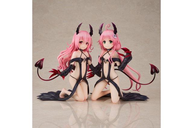 ララ＆モモの優しい笑顔に癒される…♪ 「ToLoveるダークネス」ララ＆モモのセットフィギュアが登場！ 単体版とは一部表情やポーズが異なる仕様に注目【セット版】 画像
