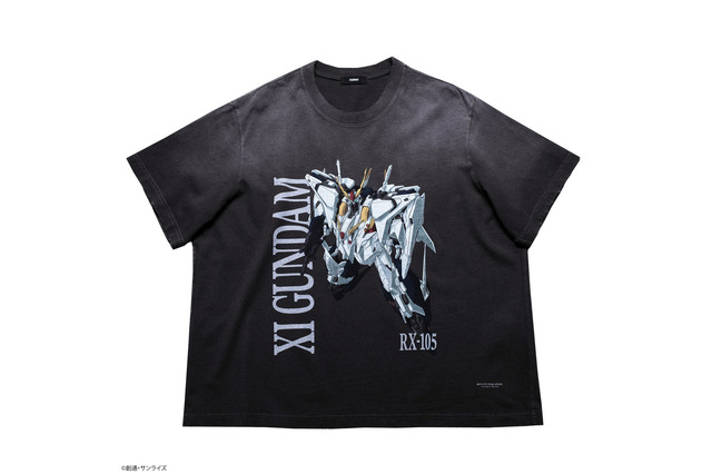 クスィーガンダム、グスタフ・カールをどデカくデザイン♪ 「機動戦士ガンダム 閃光のハサウェイ」とNUBIANとコラボしたTシャツが登場 画像