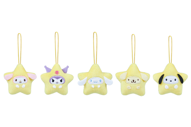 ポムポムプリン、シナモロールがお星さまになっちゃった!? 「サンリオ」ナムコ限定のオリジナルデザインぬいぐるみ＆マスコットが登場 画像