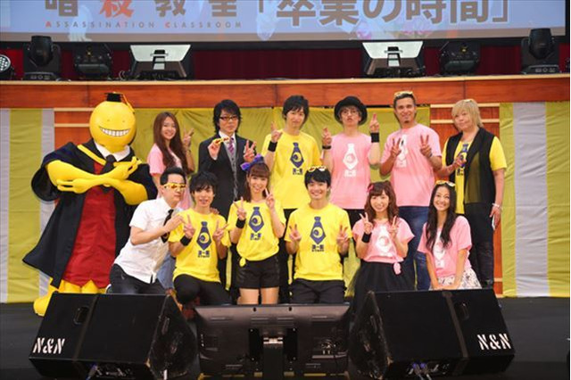 暗殺教室スペシャルイベント「卒業の時間」 福山潤、杉田智和、渕上舞ら豪華キャストが大集合し“卒業” 画像