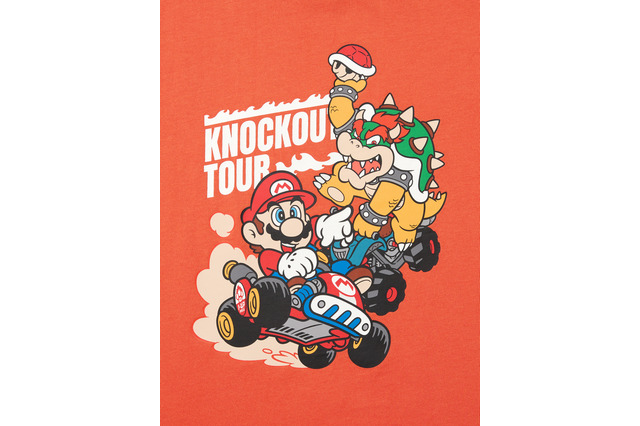 「マリオカート」×ユニクロ「UT」初コレクションが登場☆ マリオ、ルイージ、クッパたちが鮮やかにレースするデザインに注目 画像