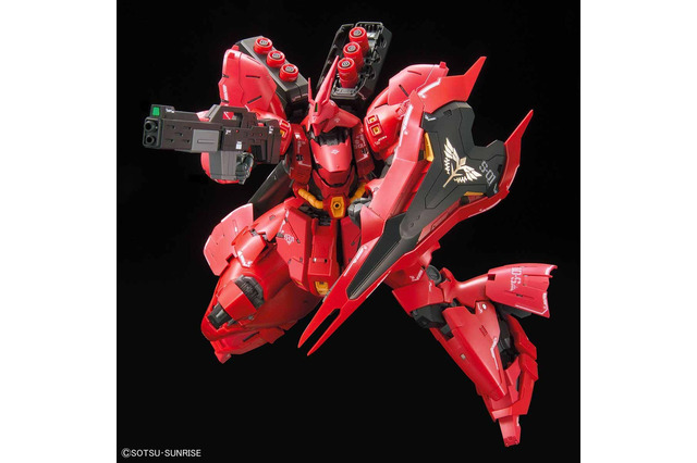 “私、シャア・アズナブルが粛清しようというのだ”「RG 1/144 サザビー」が抽選販売受付中！ 1/144スケール史上最大級のギミックを搭載 画像