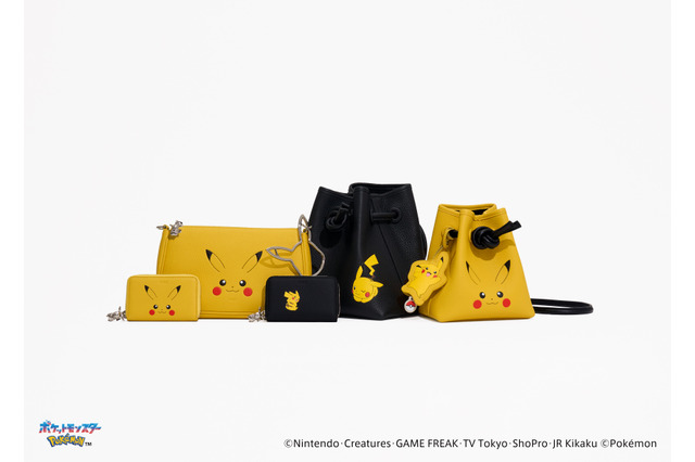 ピカチュウのお顔バッグがキュート☆ メタモン＆イーブイはポシェットに♪ 大人も使いやすい限定コレクション登場【VASIC】 画像