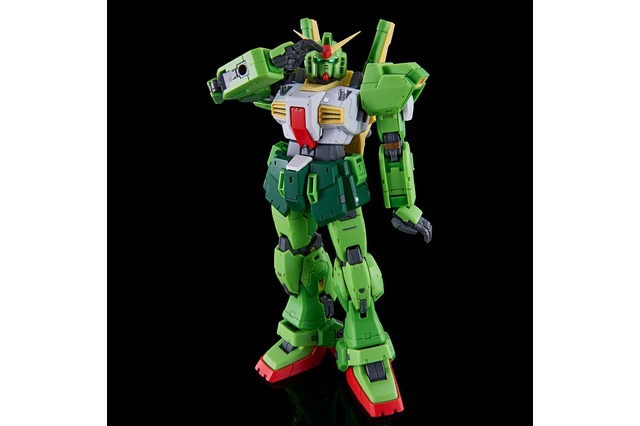 “ケロロ、いっきまーす！”「RG 1/144 RX-178 ガンダムMk-II(ケロロ仕様)」が登場！ ケロロ軍曹をイメージした特徴的なカラーリング 画像