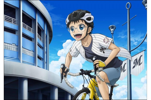 「弱虫ペダル」と千葉ロッテマリーンズがコラボ 渡辺航、山下大輝、森久保祥太郎がスタジアムに来場 画像