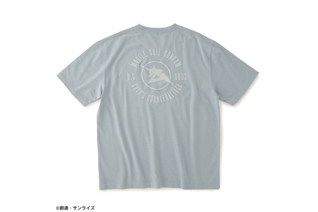 “ジークジオン”「機動戦士ガンダム」シリーズのロゴマーク入りTシャツ登場！ アムロ、シャア、ジオン公国、マフティーのマークをさり気なくアピール 画像
