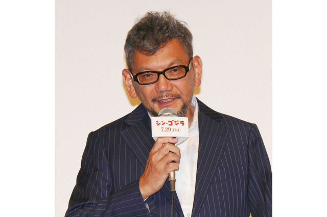 庵野秀明「これからもエヴァを作り続ける」と決意 『シン・ゴジラ』完成報告会見 画像