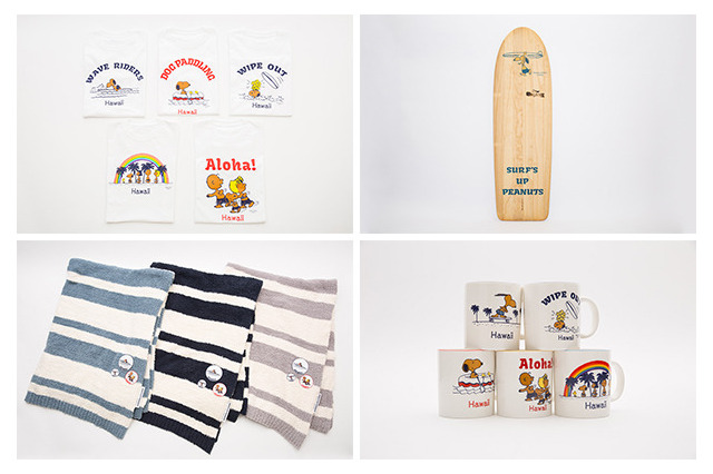 スヌーピーがこんがり日焼け、ハワイアンなポップアップショップが伊勢丹新宿店で開催 画像