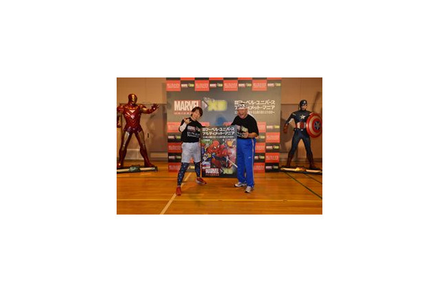 浜口親子が小学校の一日教師　「マーベル・ユニバース」新作のディズニーXD放送記念  画像
