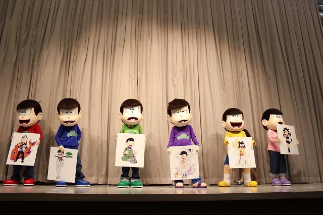 6つ子が九州初上陸！　「さが松り ～佐賀も最高！！！！！！～ 」オープニングセレモニー 画像