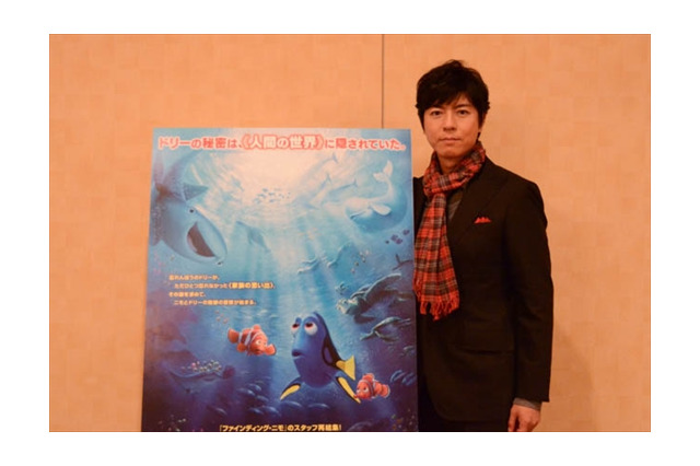 映画「ファインディング・ドリー」タコのハンク役 上川隆也 インタビュー ピクサー作品への出演オファーは晴天の霹靂 画像
