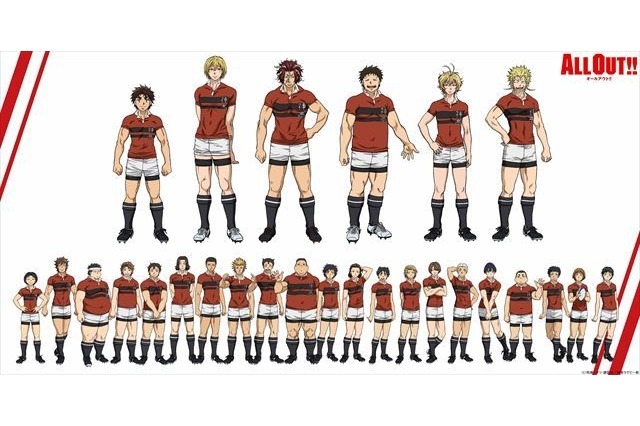 「ALL OUT!!」特報公開 ラグビー男子たちの躍動感あふれるプレー姿がお披露目 画像