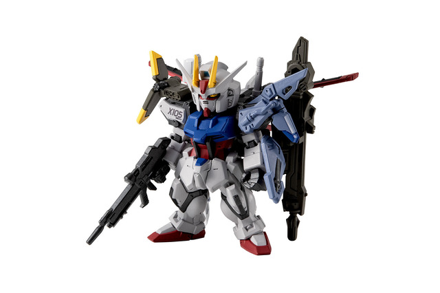 パーフェクトストライクガンダムに換装可能！「機動戦士ガンダムSEED」主役機・ストライクガンダムのミニフィギュア登場 画像