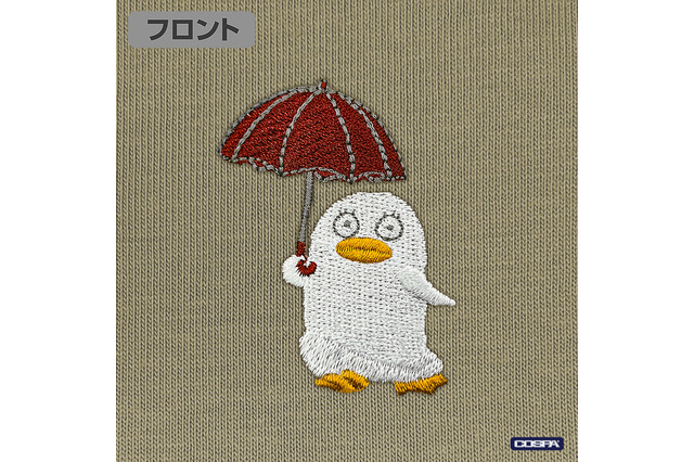 「銀魂」銀さん、定春、エリザベスたちがワンポイント刺繍Tシャツに♪ ミニポーチ、今治製ハンドタオルも登場【COSPA】 画像