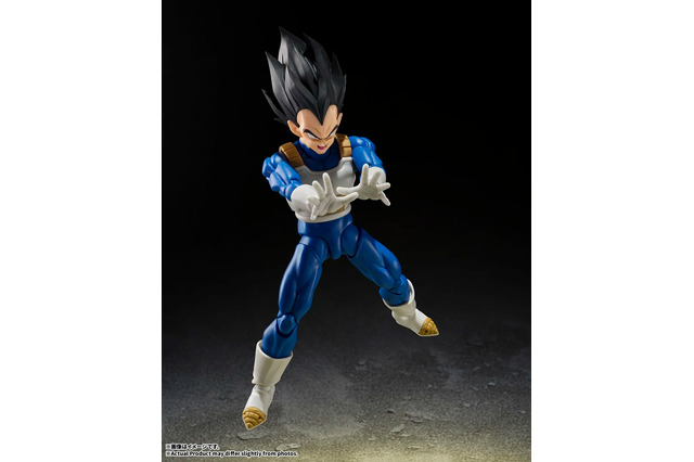「ドラゴンボールZ」人造人間・セル編の衣装の「ベジータ」が造形化！ 当時のアニメ作画をイメージしたこだわりの逸品 画像