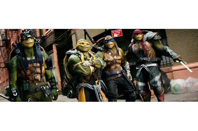 「ミュータント・ニンジャ・タートルズ：影＜シャドウズ＞」のフェイスマスク4色セットを3名様にプレゼント 画像