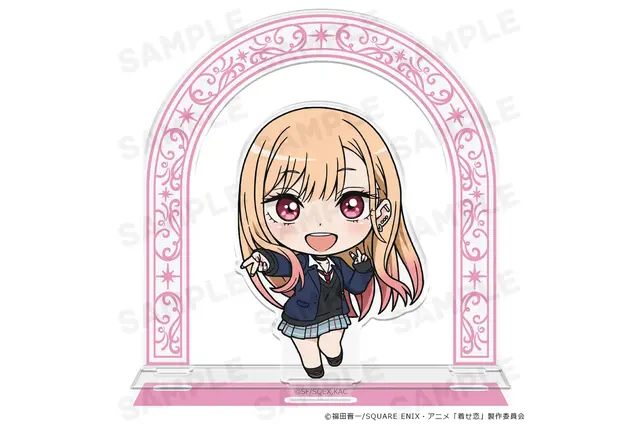 「着せ恋」喜多川さんのギャルピース姿をかわいくデフォルメ♪ キャラスタンド、雫たんステッカーなど新作グッズが登場☆ 画像