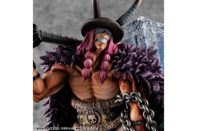 「ワンピース」Pウォーランド王国の呪いの王子・ロキが立体化！ 巨大ハンマー鉄雷（ラグニル）の重量感がたまらない！ 画像