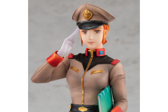 「ガンダム」ミデア補給部隊のマチルダ中尉がことぶきつかさ氏描き下ろし＆徹底監修で立体化！ 付属の頭部パーツと腕パーツで2種類のポージングも 画像