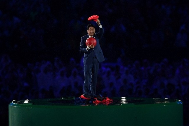 翼と岬がツインシュート！ドラえもんやマリオ、ハローキティが登場　リオ五輪閉会式 画像