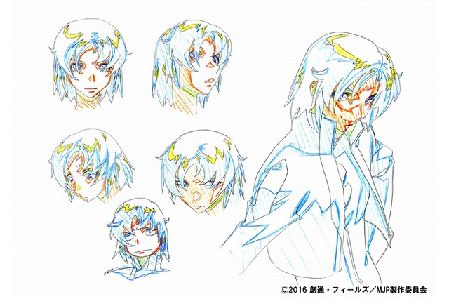 「劇場版 マジェスティックプリンス」新キャラクター5人の設定画公開 上映劇場も明らかに 画像