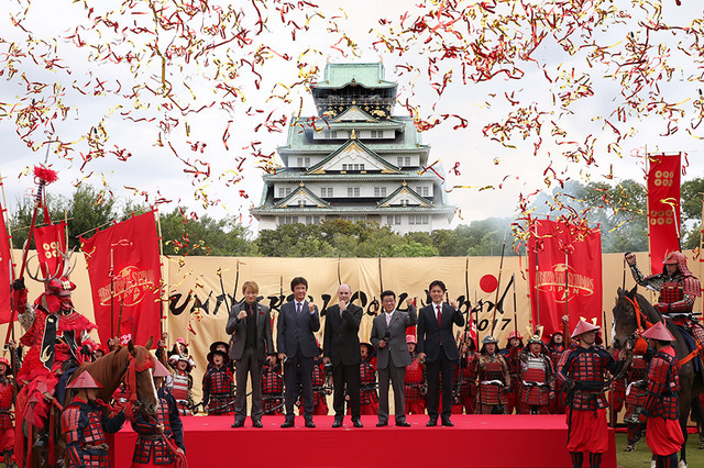 スペクタクル・ライブショー「戦国・ザ・リアル at 大坂城」USJで開催　発表には草刈正雄も登壇 画像