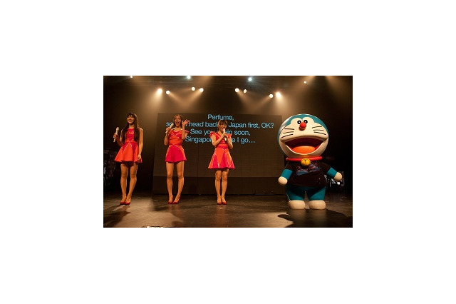 Perfumeが映画「ドラえもん」の主題歌決定　シンガポール公演で電撃発表 画像