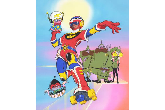 「とんでも戦士ムテキング」DVD-BOX化  ローラースケートで戦うタツノコヒーロー 画像