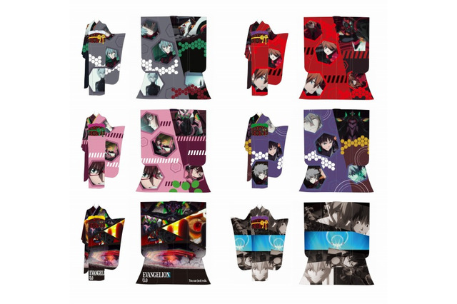 「エヴァ」の振袖プロジェクト「EVANGELION×Full Graphic Kimono」 デザインを決めるアンケート実施中 画像